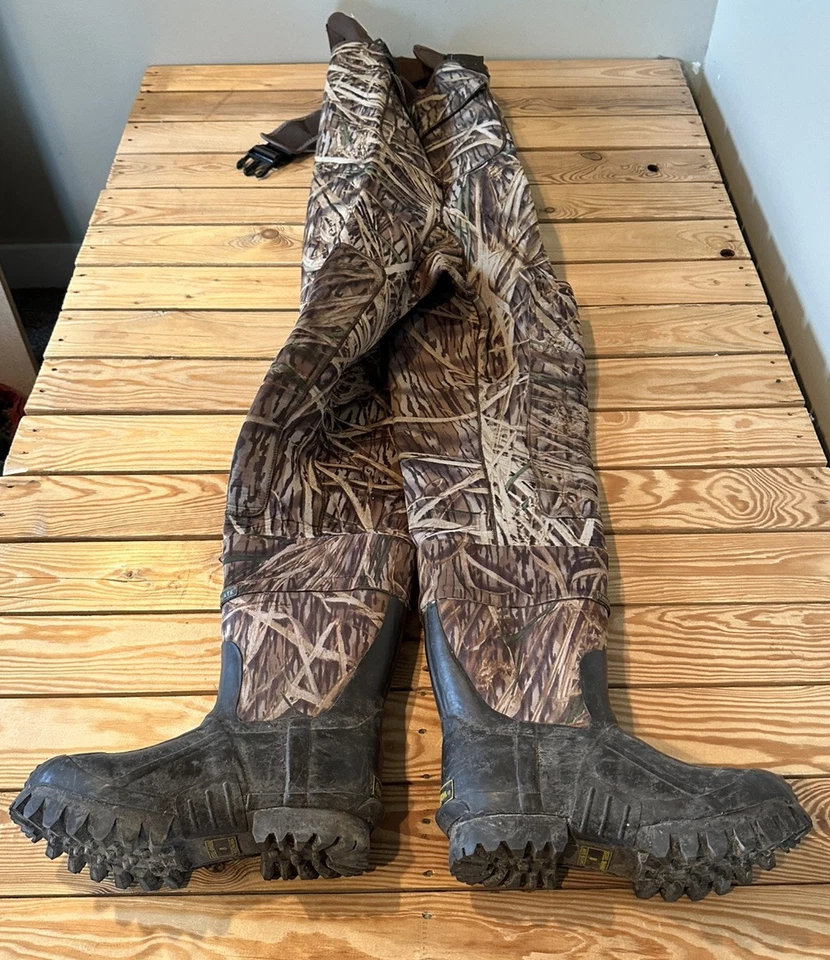 Remington Men’s Camouflage Waders size 8 Brown I11 - Image 1 of 4