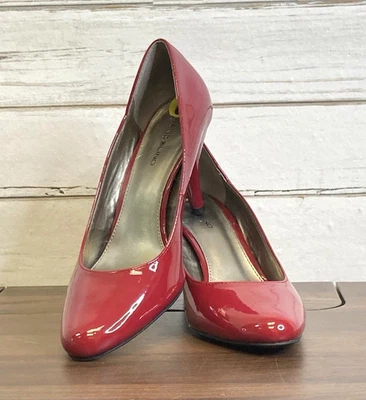 Tacones de charol Bandolino talla 9M rojo cereza Foto 1 de 4