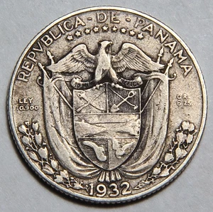 Panamá 1932 1/4 cuarto Balboa 126 k acuñado -4073- - Imagen 1 de 2