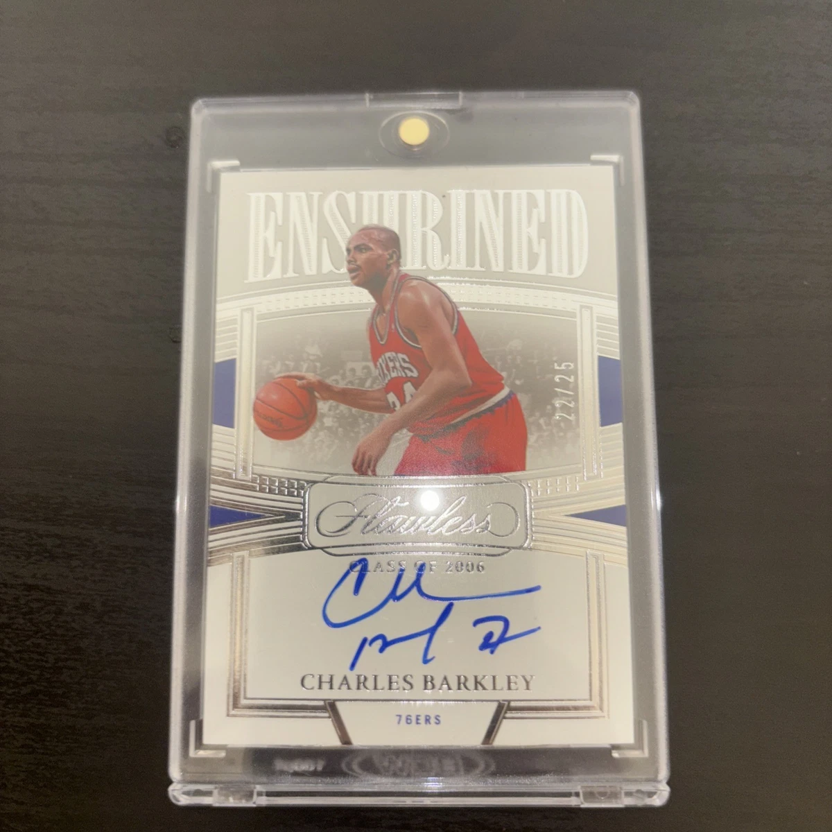 Charles Barkley Basketball Original Autographed Sports Trading