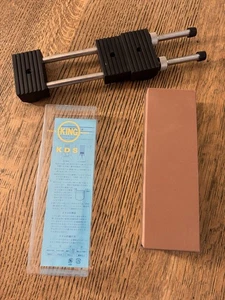 King KDS Schleifstein & Powertec 71013 Wetzsteinhalter, 5,5” bis 9” - Bild 1 von 8