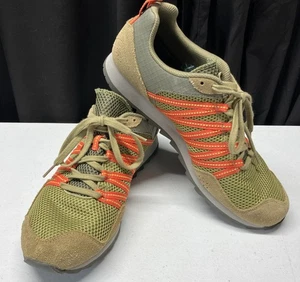 Zapatillas deportivas Merrill Alpine para hombre talla 11 verde/naranja usadas en excelente estado - Imagen 1 de 9