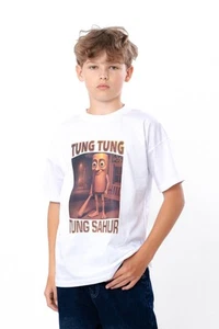 Teen Meme T-Shirt – TRALALERO, BALLERINA CAPPUCCINO, TUNG TUNG TUNG SAHUR Pri... - Picture 1 of 6