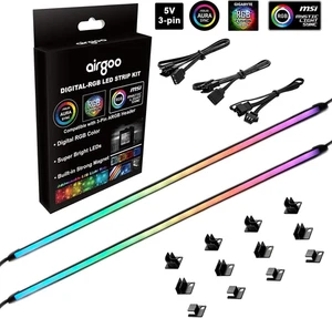 Addressable RGB PC LED Strip, AG-NEON-LS1 Diffused Silicon Rubber Tube Neon Stri - Picture 1 of 7