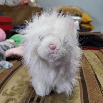 Ganz Webkinz Persian Cat Plush Stuffed Animal White No Code HM110 Kitty Fluffy - Image 1 of 4