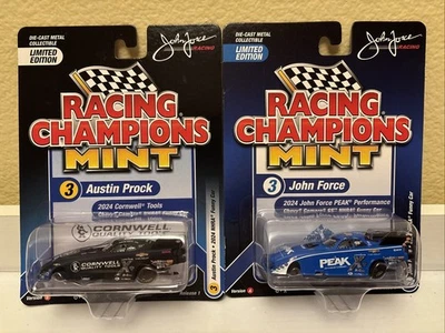 Coche divertido Chevy Camaro Racing Champions como nuevo John Force Austin Prock 2024 NHRA Foto 1 de 4
