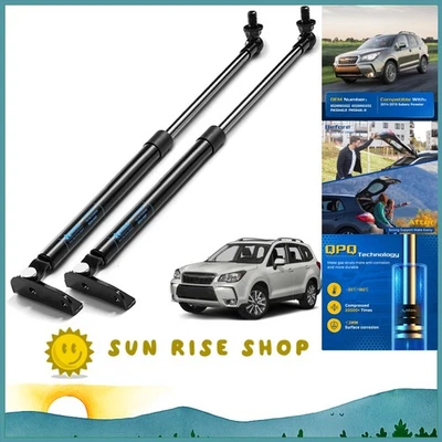 ARANA Rear Hatch Struts for Subaru Forester 2014-2018, Trunk Shocks Black - Image 1 of 4
