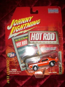 JOHNNY LIGHTNING HOT ROD 1969 MERCURY COUGAR ELIMINATOR #10 1:64 DIE CAST - Bild 1 von 2