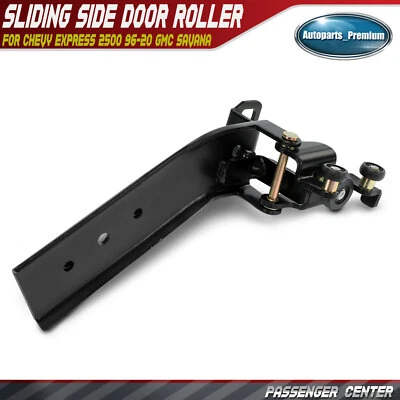 Правый центральный роликовый кронштейн раздвижной двери для Chevy Express 2500 96-20 GMC Savana - Изображение 1 из 4
