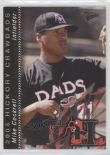 2005 MultiAd Sports Hickory Crawdads Michael Cockrell #7