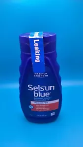 Selsun Blue Maximum Strength Medicated Anti-Dandruff Shampoo w/ Menthol 11 Oz - Picture 1 of 5