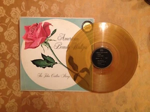 THE JOHN CARLTON STRINGS American Beauty Waltzes VG+ Gold Vinyl! C 8051 Kitschy! - Picture 1 of 4