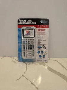 Texas Instruments TI-84 Plus CE Enhanced Graphing Calculator - Bright White - Picture 1 of 2