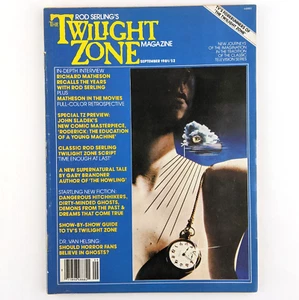 Twilight Zone Magazine September 1981 - Rod Serling, Richard Matheson, Sci-Fi - Imagen 1 de 10