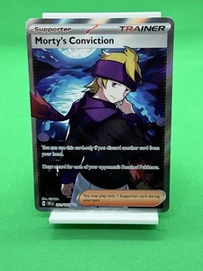 Morty's Conviction 201/162 Ultra Rare Temporal Forces Pokémon TCG - Picture 1 of 2