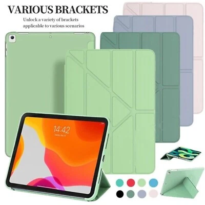 Multi-Fold Stand Case Cover for iPad 9th 8th 7th 6th 5th Generation Mini 6th 7th - Image 1 of 4