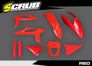BETA plásticos RR POLISPORT RESTYLE 2013 2014 2015 2016 2017 ROJO - Imagen 1 de 2