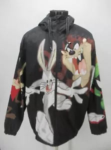 Chaqueta con capucha B1694 de colección Looney Tunes Bugs Taz solo colocación para miembros talla M - Imagen 1 de 6