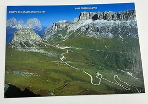 Gruppo Del Sassolungo Dolomiti Postcard - Picture 1 of 2