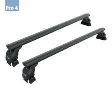For Ford F-150 SuperCrew Cab 2015-2023 Smooth Roof Rack Cross Bar Cargo Carrier