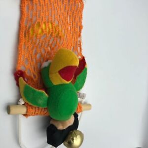 TAKARA Super Donkey Kong parrot Squawks Nintendo Vintage Plush Doll Hammock F/S