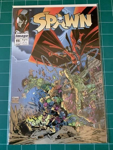 IMAGE COMICS: SPAWN #11 CASI NUEVO+ (Todd McFarlane) Embolsado y Embarcado/Mailer Gemini - Imagen 1 de 2
