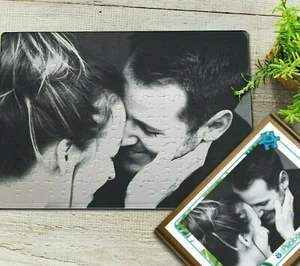 Personalisiertes individuelles Fotopuzzle Kinder Erwachsene Geschenk A4 120 Teile verpackt - Bild 1 von 6