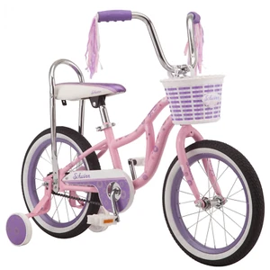 16" Schwinn Bloom Kid'S Bike with Training Wheels, Pink Child Bicycle - Picture 1 of 8