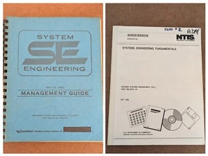 Defense Systems Management College 1983 & 1999 Systems Engineering Lockheed - Imagen 1 de 15