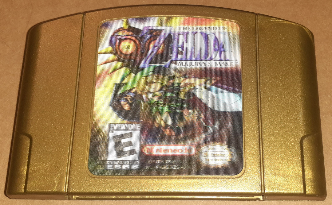 The Legend of ZELDA: MAJORA'S MASK Nintendo 64 N64 Authentic game HolographicLegend of Zelda: Majora