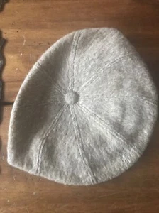 Vintage Wool Franklin Kenneth Regent Street London cabbie driver cap Paperboy M - Picture 1 of 7