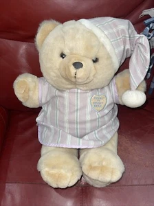 Chosun Vintage Heart to Heart Bear Stuffed Animal Plush Purple Limited Realease - Picture 1 of 13