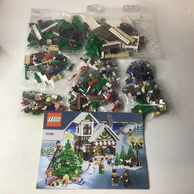 LEGO Winter Village Toy Shop (10199) (No Bo￼x) Sealed In Bags W/ Instructions - Image 1 of 3