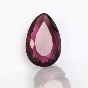 Faceted Violet Amethyst 68 Ct. Pear Cut Brazilian Loose Gemstone For Jewelry -2 - Picture 1 of 6