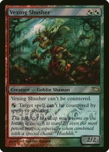 VEXING SHUSHER (Launch Promo) - MTG Shadowmoor Foil Promo Rare Creature LP/EX - Picture 1 of 1