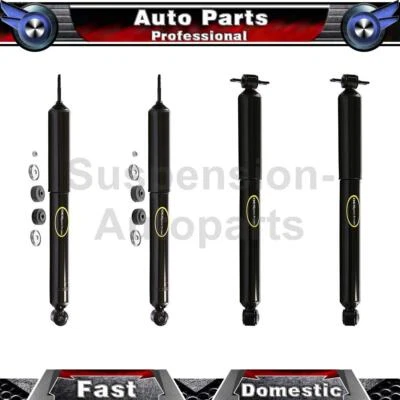 Amortiguadores delanteros traseros para Jeep Wrangler 3,6 L 2017 2016 2015 2014 2013 2012 2011 2010 Foto 1 de 3