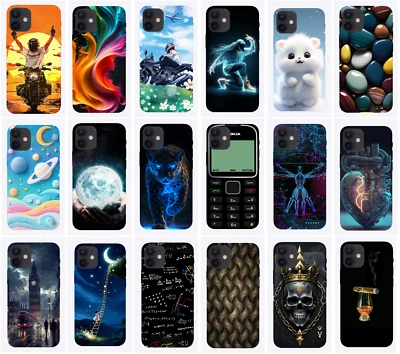 Custodia Cover Per IPHONE 12 MINI   Silicone TPU Morbida Fantasia disegno - Immagine 1 di 3