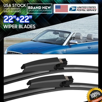 Limpiaparabrisas 22""+22"" para Audi A4 2004-2008 / Audi A6 2002-2005 Foto 1 de 4