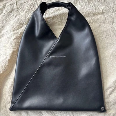 MM6 Maison Margiela Tote bag Japanese Bag Small Black Authentic FS - Image 1 of 4