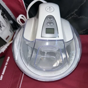Pampered Chef Electric Ice Cream Maker Compact 1 qt. Model 1534 White - Picture 1 of 5