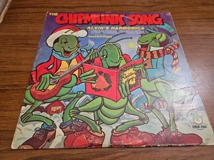 THE CHIPMUNK SONG-ALVIN'S HARMONICA-THE GRASSHOPPERS-LP - Imagen 1 de 4