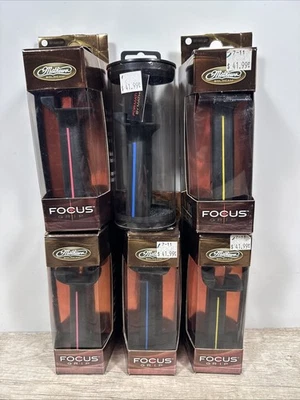 Mathews Archery Compound Bow Focus Grip - Right Hand - Blue, Yellow, & Pink