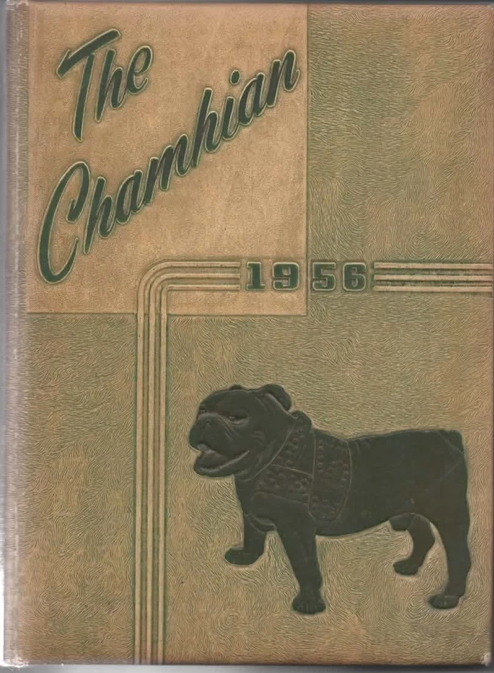 1956 Chamhian Yearbook-Chamblee High School-Chamblee Georgia GA - Imagem 1 de 1