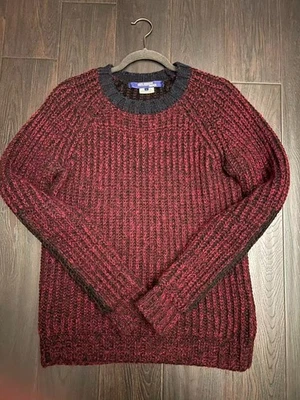 Suéter tejido rojo mezcla lana Junya Watanabe Comme Des Garçons Foto 1 de 4