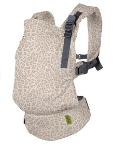 BOBA X Baby Carrier Sand Leopard Print Adjustable Ergonomic - Picture 1 of 11