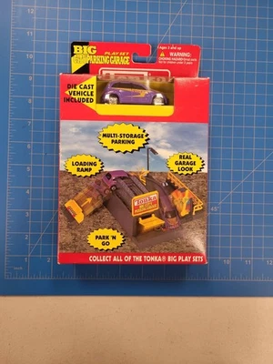 Tonka Big City Parking Garage Playset Diecast Vehicle Included Toy Car Ramp - Image 1 of 4