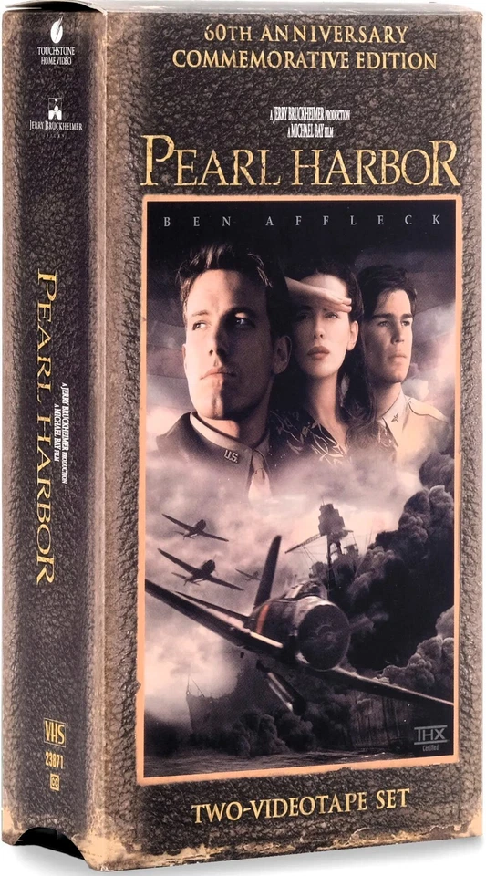 Pearl Harbor (VHS, 2-Tape Set, Pan Scan, 60th Anniv.) w/ watermark, *SEALED - Image 1 of 1