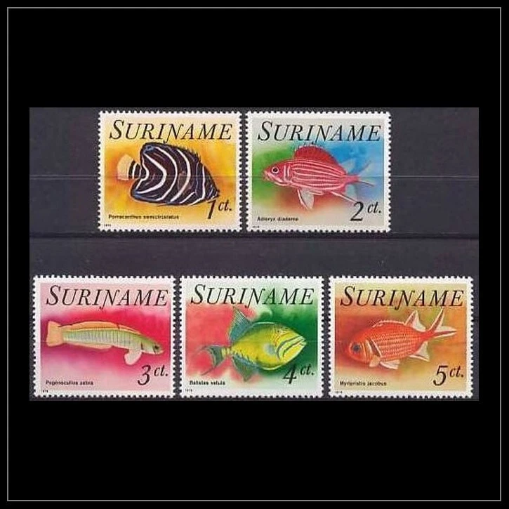 Surinam - Surinam Edición 1976 (27-31) Peces Foto 1 de 1