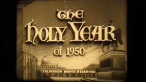 “The Holy Year” (1950) 16mm Film, Jubilee, Pope, Ceremonies, Catholic, Pilgrims - Picture 1 of 24
