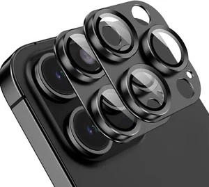 2 Pack For iPhone 15 Pro Max/15 Pro/15 Plus/15 Metal Camera Lens Protector Cover - Picture 1 of 69